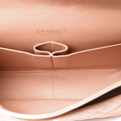 Chanel Pearly Caviar Quilted Jumbo Double Flap Beige 4 of 9