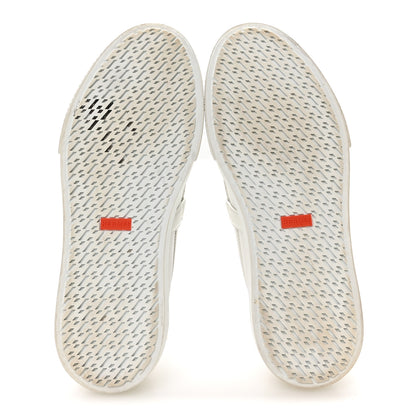 Hermes Calfskin Mens Game Slip On Sneakers 42.5 White 6 of 10