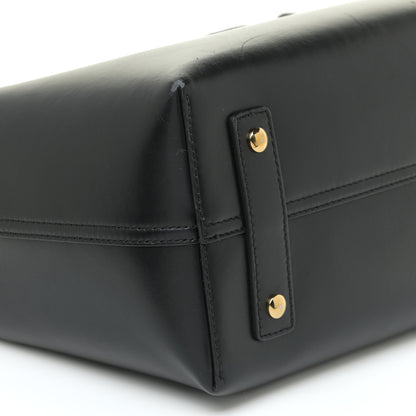 Burberry Soft Grain Calfskin Small Belt Bag Black Tan 8 of 22