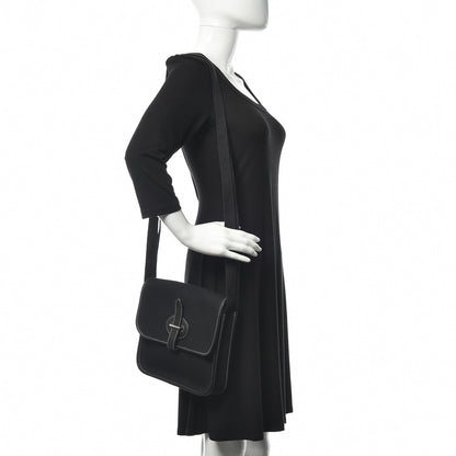 Hermes Toile Officier Mini Buenaventura Messenger Black 2 of 10