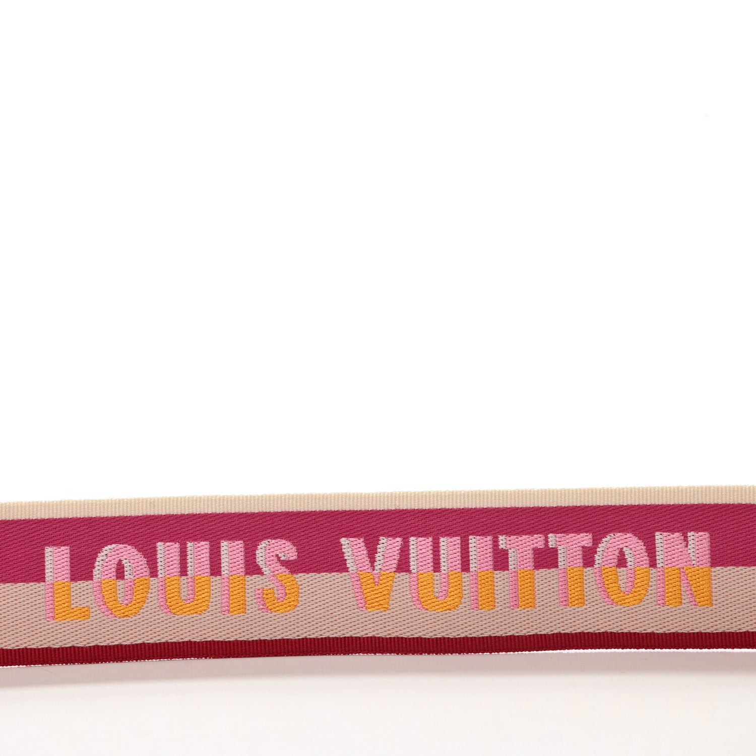 Louis Vuitton Jacquard Speedy Bandouliere 20 Shoulder Strap Fuchsia 4 of 4