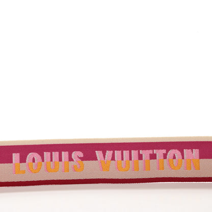 Louis Vuitton Jacquard Speedy Bandouliere 20 Shoulder Strap Fuchsia 4 of 4