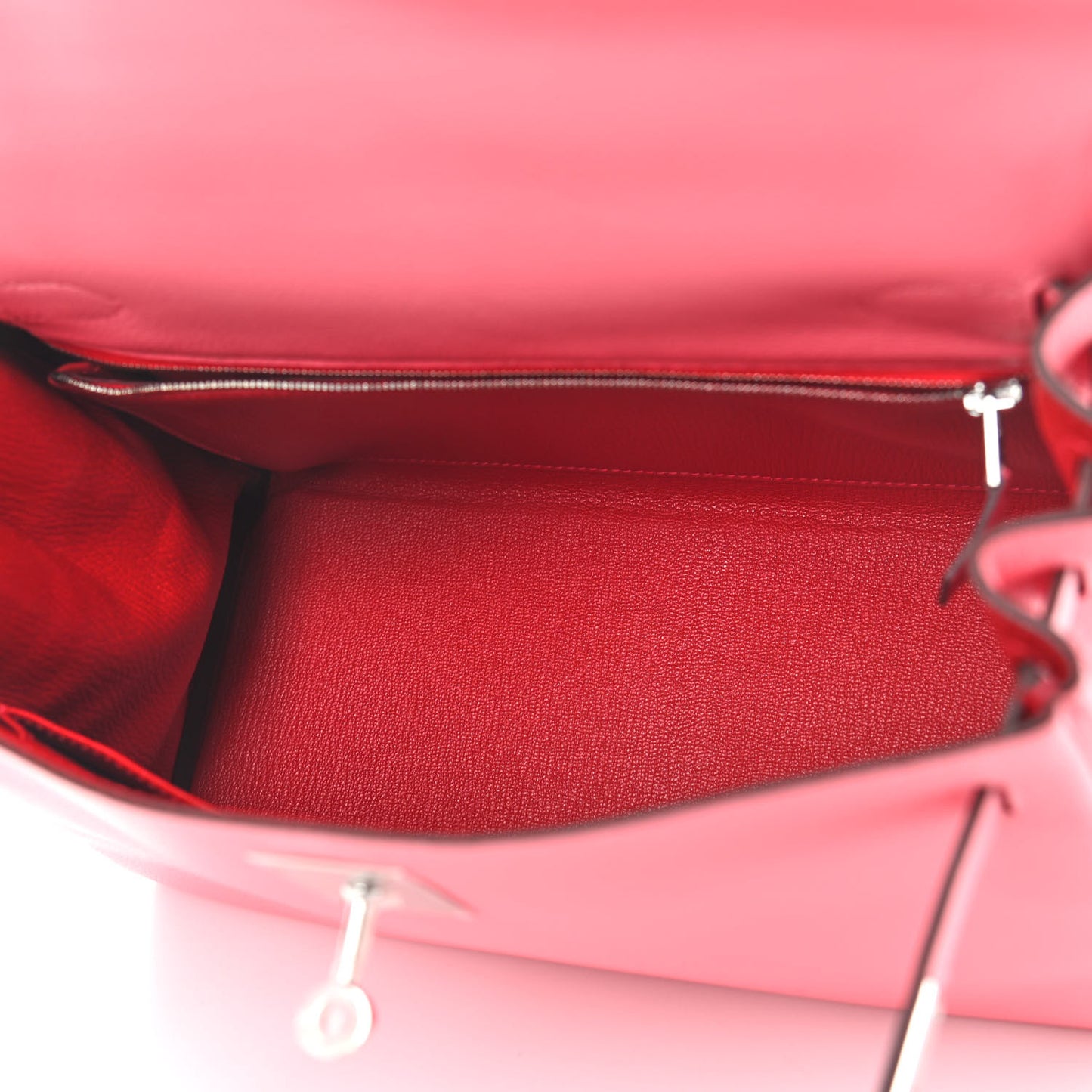 Evercolor Verso Kelly Retourne 28 Rose D'ete Rouge Exotique