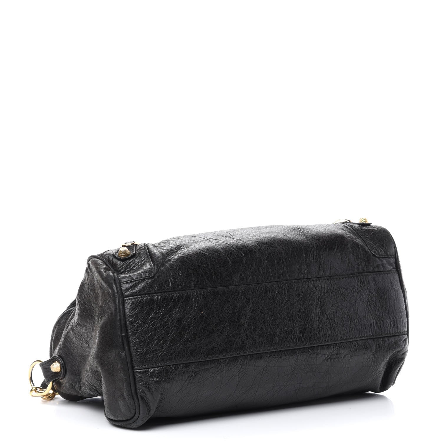 Balenciaga Agneau Giant 12 Gold Hardware Boston Black 5 of 12