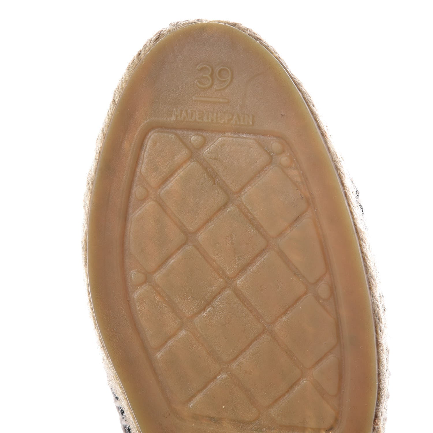 Chanel Lambskin CC Espadrilles 39 Black 7 of 11