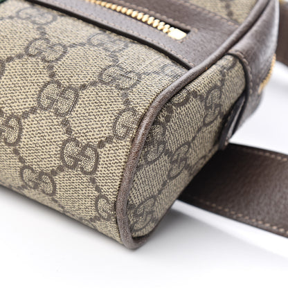 Gucci GG Supreme Monogram Web Small Ophidia Belt Bag 85 34 Dark Brown 11 of 14