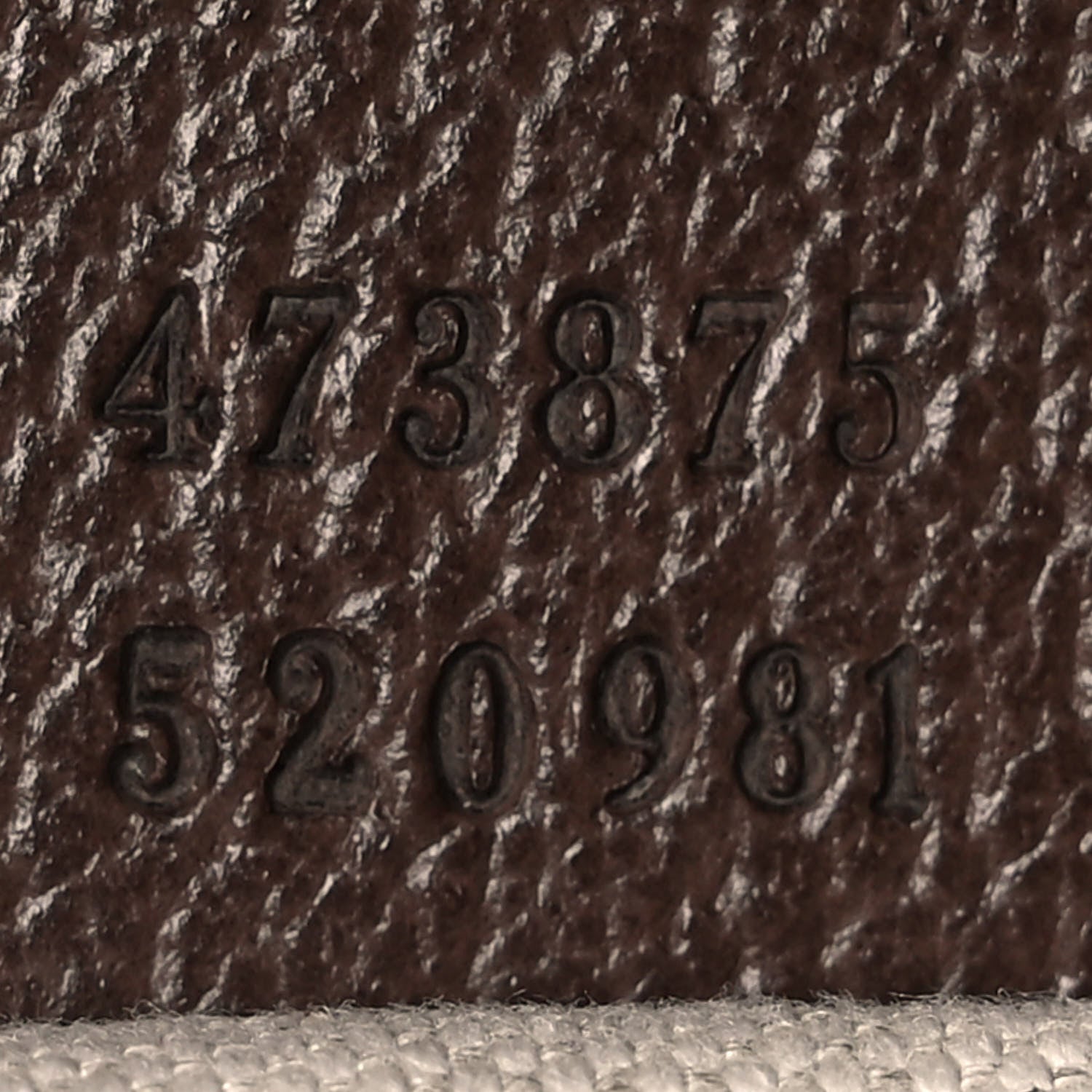 Gucci GG Supreme Monogram Neo Vintage Drawstring Bucket Backpack Beige New Acero Crop 7 of 11