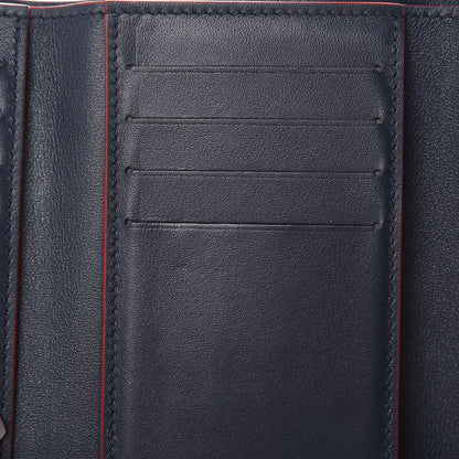 Louis Vuitton Taurillon Capucines Compact Wallet Marine Rouge 8 of 11