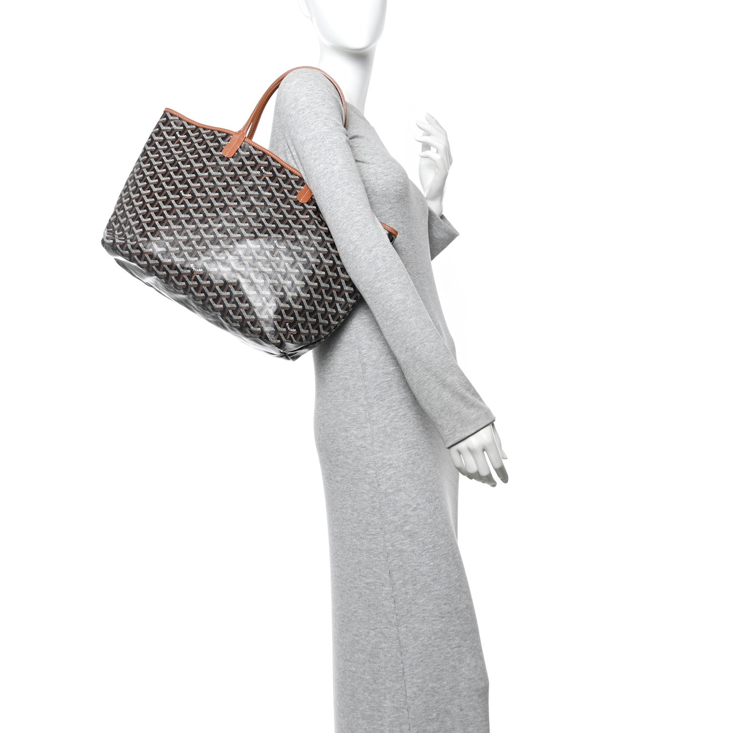 Goyard Goyardine Saint Louis PM Black Gold 2 of 12