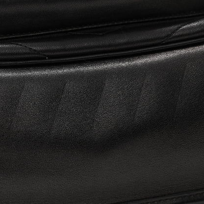 Saint Laurent Lambskin Matelasse Monogram Medium Niki Chain Satchel Black 11 of 11