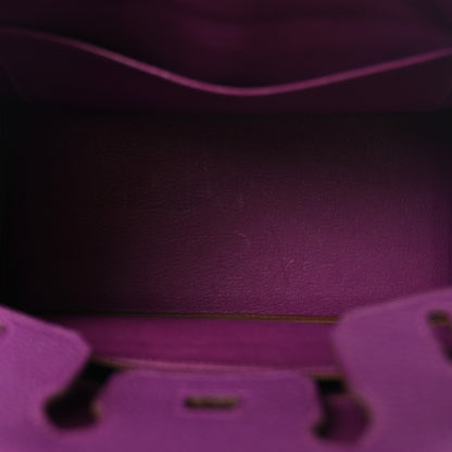 Hermes Togo Birkin 25 Anemone 5 of 11