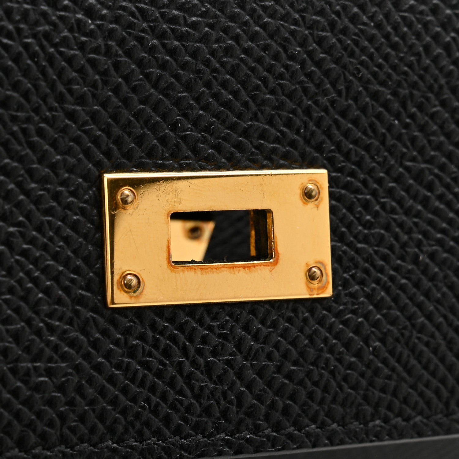 Hermes Epsom Kelly Wallet To Go Black 14 of 15