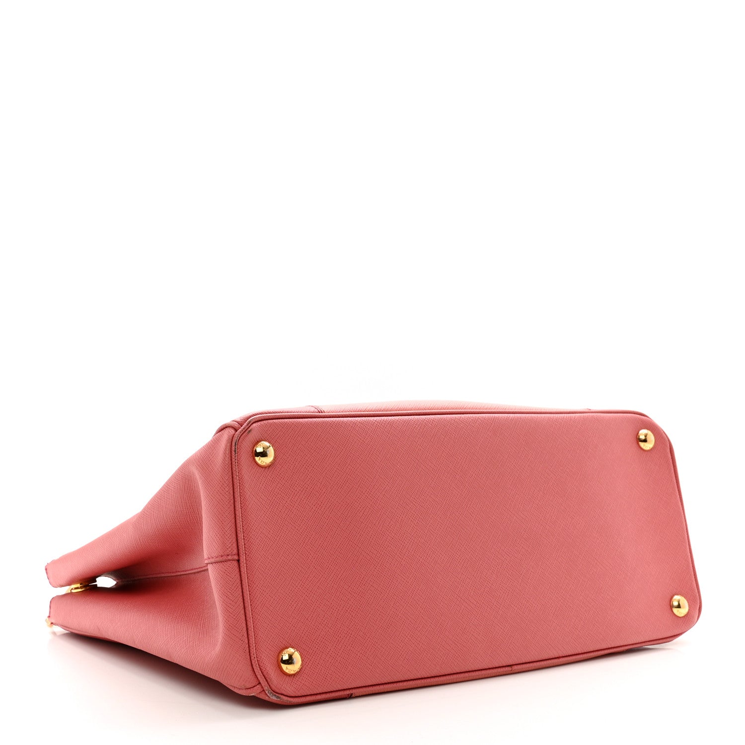 Prada Saffiano Lux Colorblock Medium Galleria Double Zip Tote Peonia 4 of 11