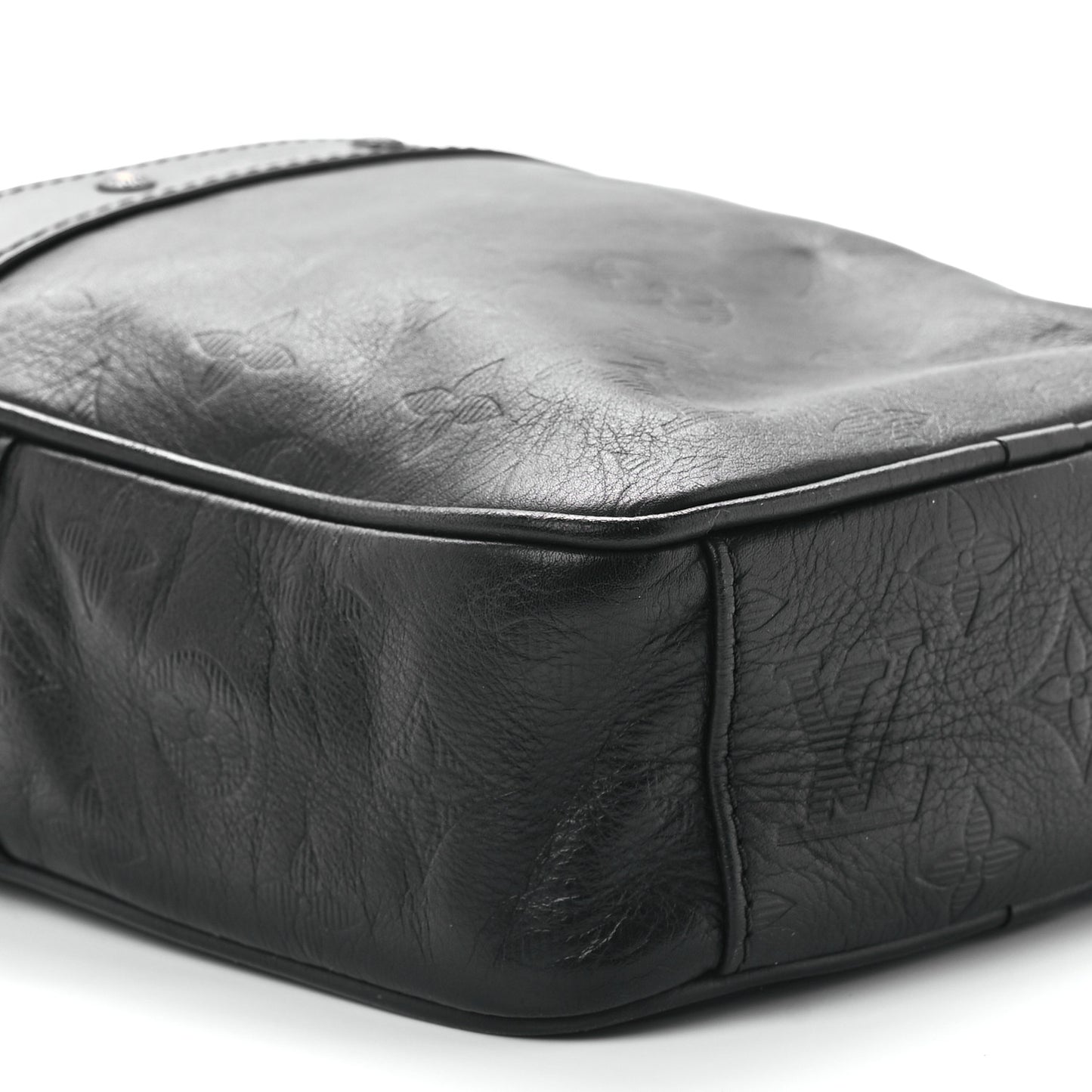 Calfskin Monogram Shadow Danube PM Black
