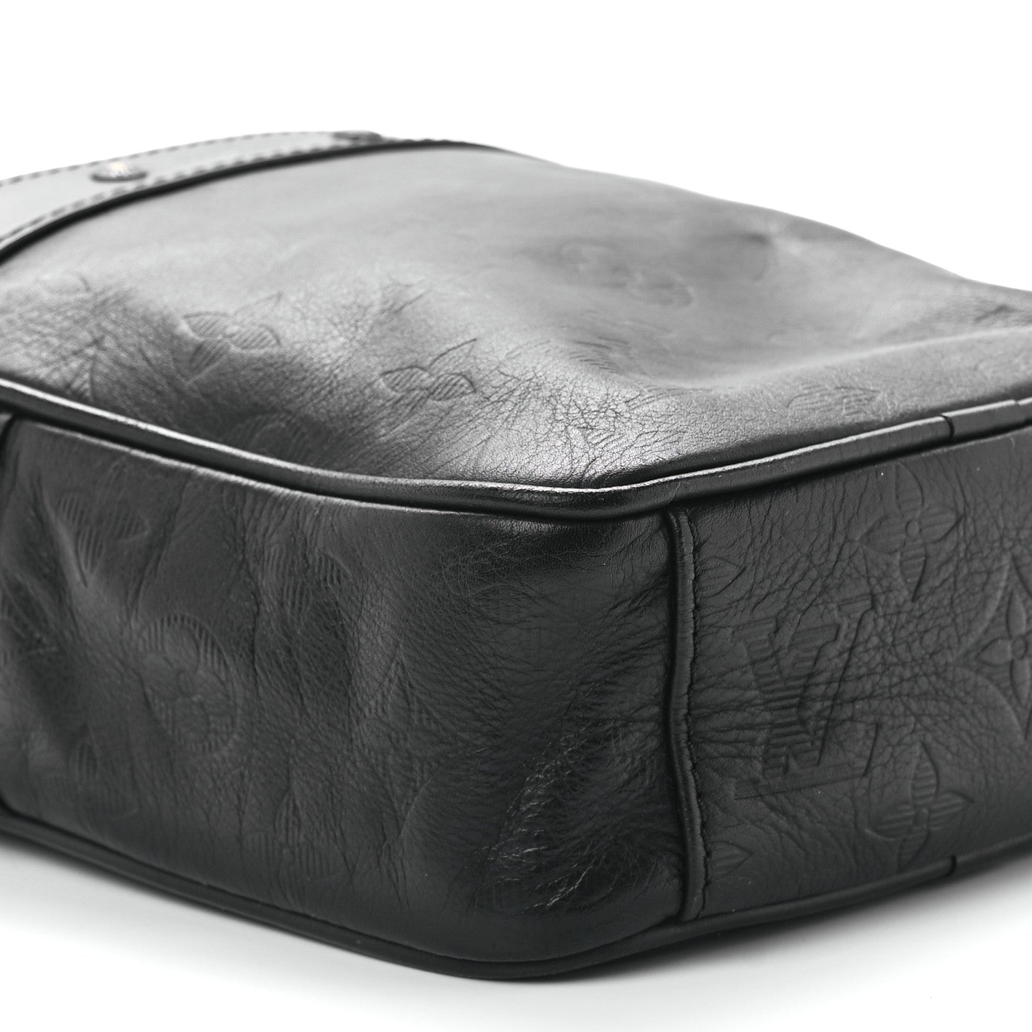 Louis Vuitton Calfskin Monogram Shadow Danube PM Black 11 of 12