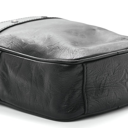Louis Vuitton Calfskin Monogram Shadow Danube PM Black 11 of 12