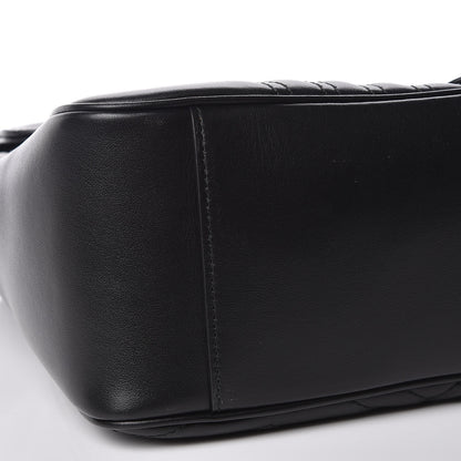 Gucci Calfskin Matelasse Large GG Marmont Shoulder Bag Black 8 of 10