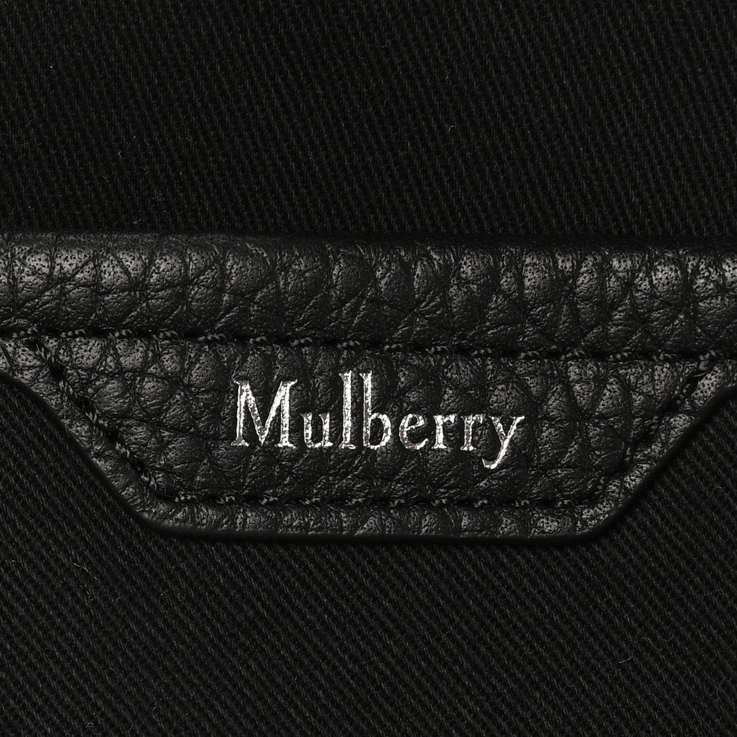 Mulberry Heavy Grained Calfskin City Backpack Black 6 of 9