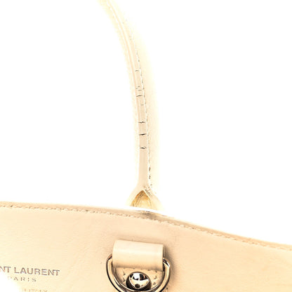 Saint Laurent Grained Calfskin Nano Sac de Jour Dove White 10 of 14