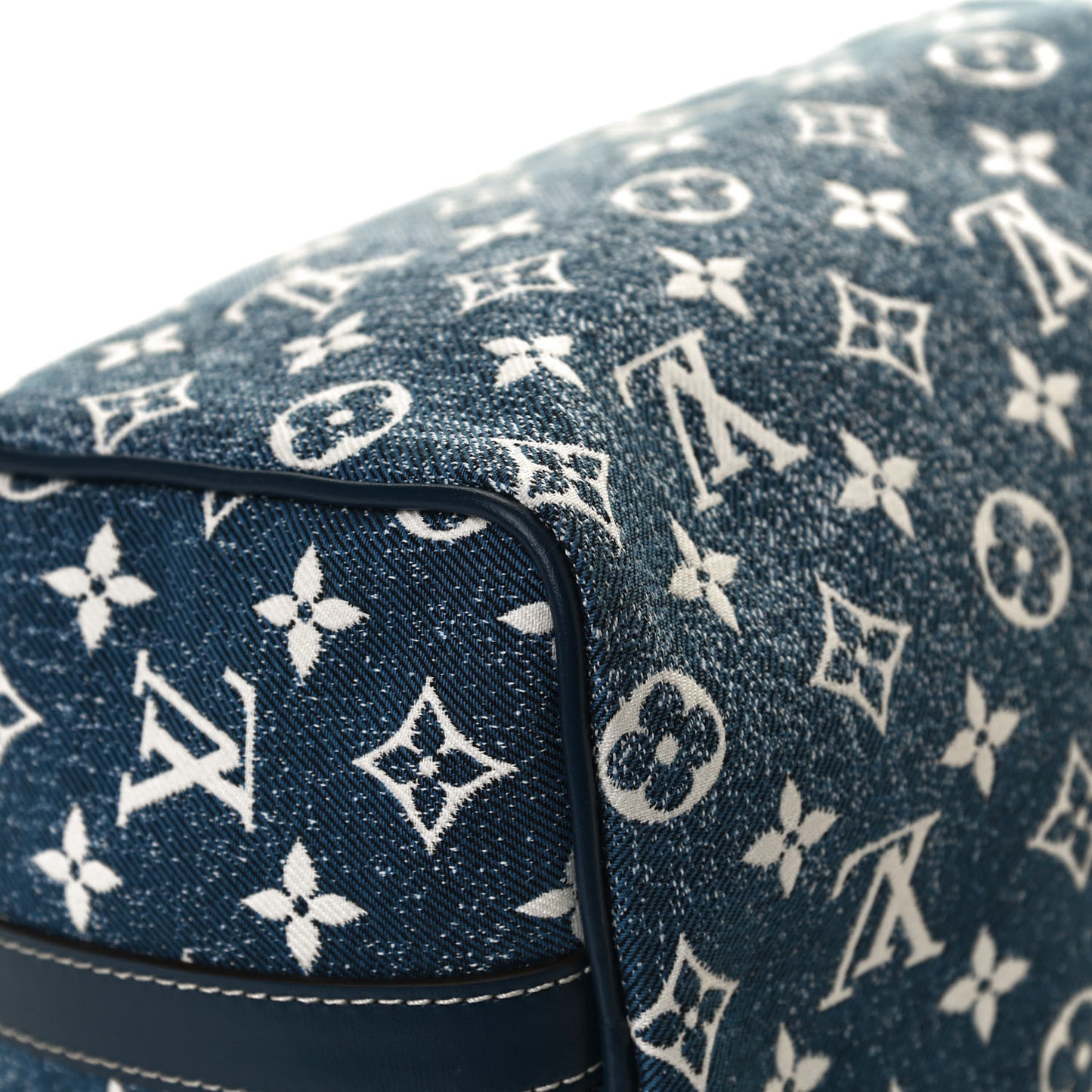 Monogram Jacquard Denim Speedy Bandouliere 25 Bleu