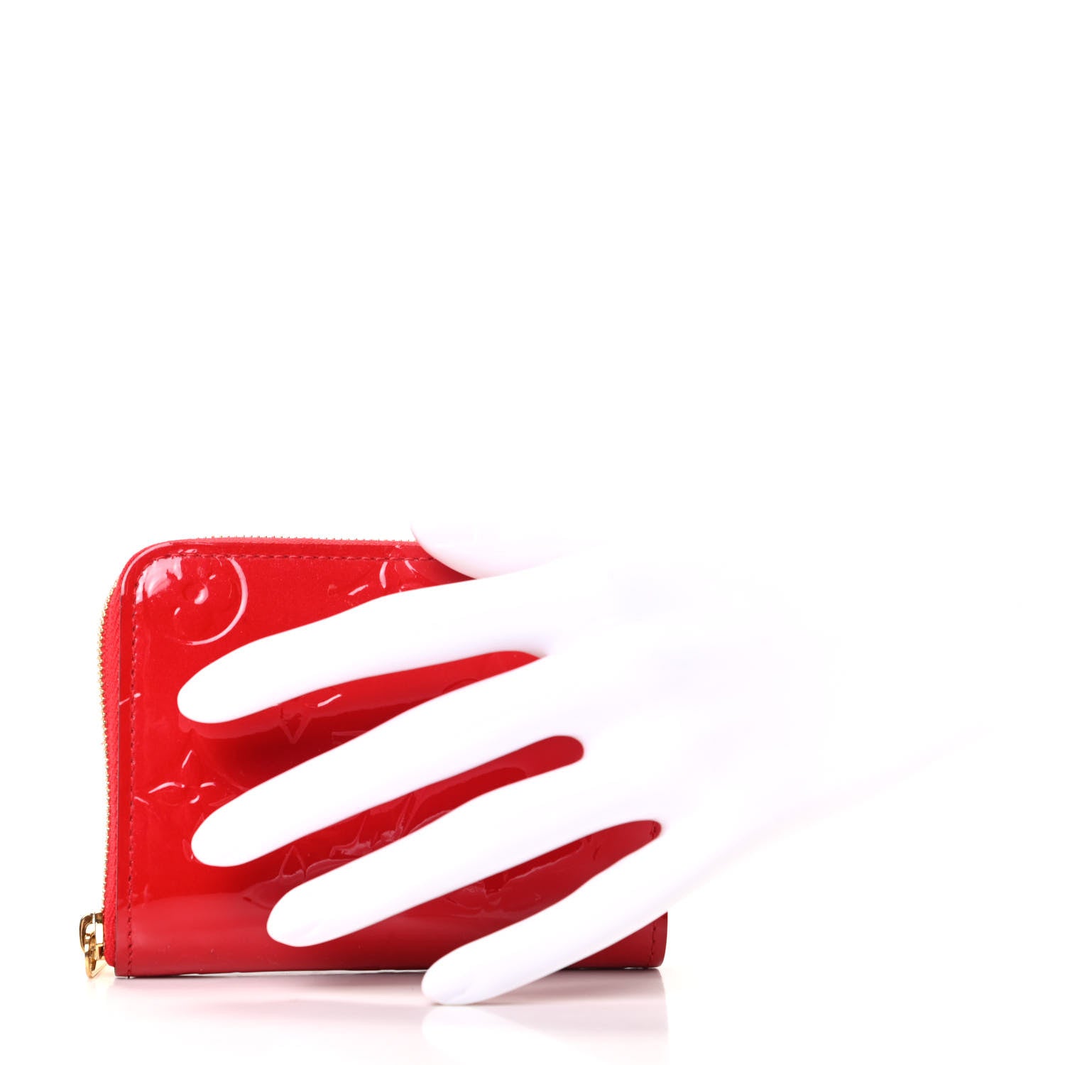 Louis Vuitton Vernis Zippy Coin Purse Cherry 2 of 8