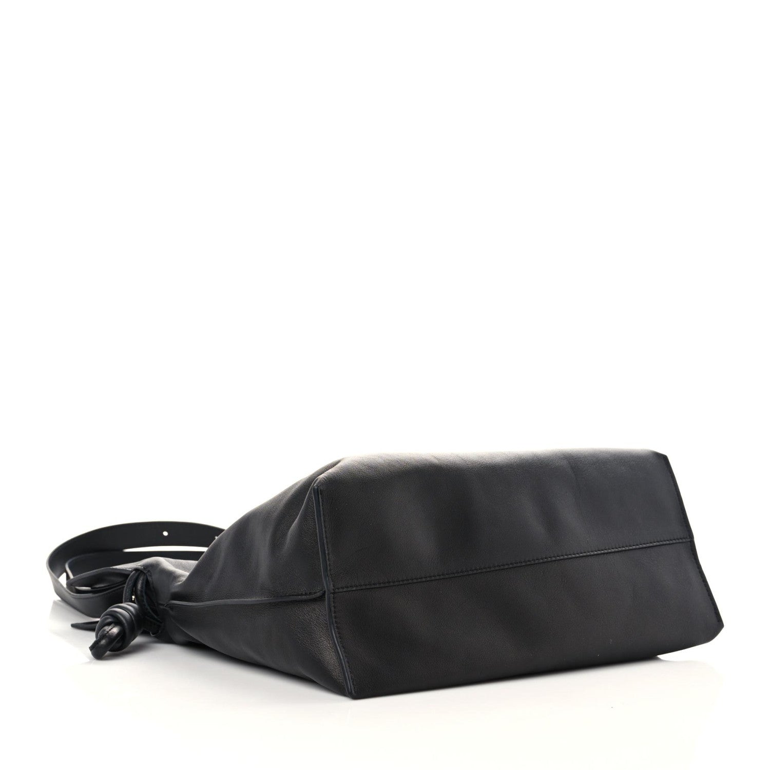 Loewe Calfskin Flamenco Knot Bag Black 4 of 11