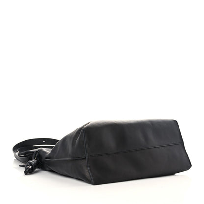 Loewe Calfskin Flamenco Knot Bag Black 4 of 11