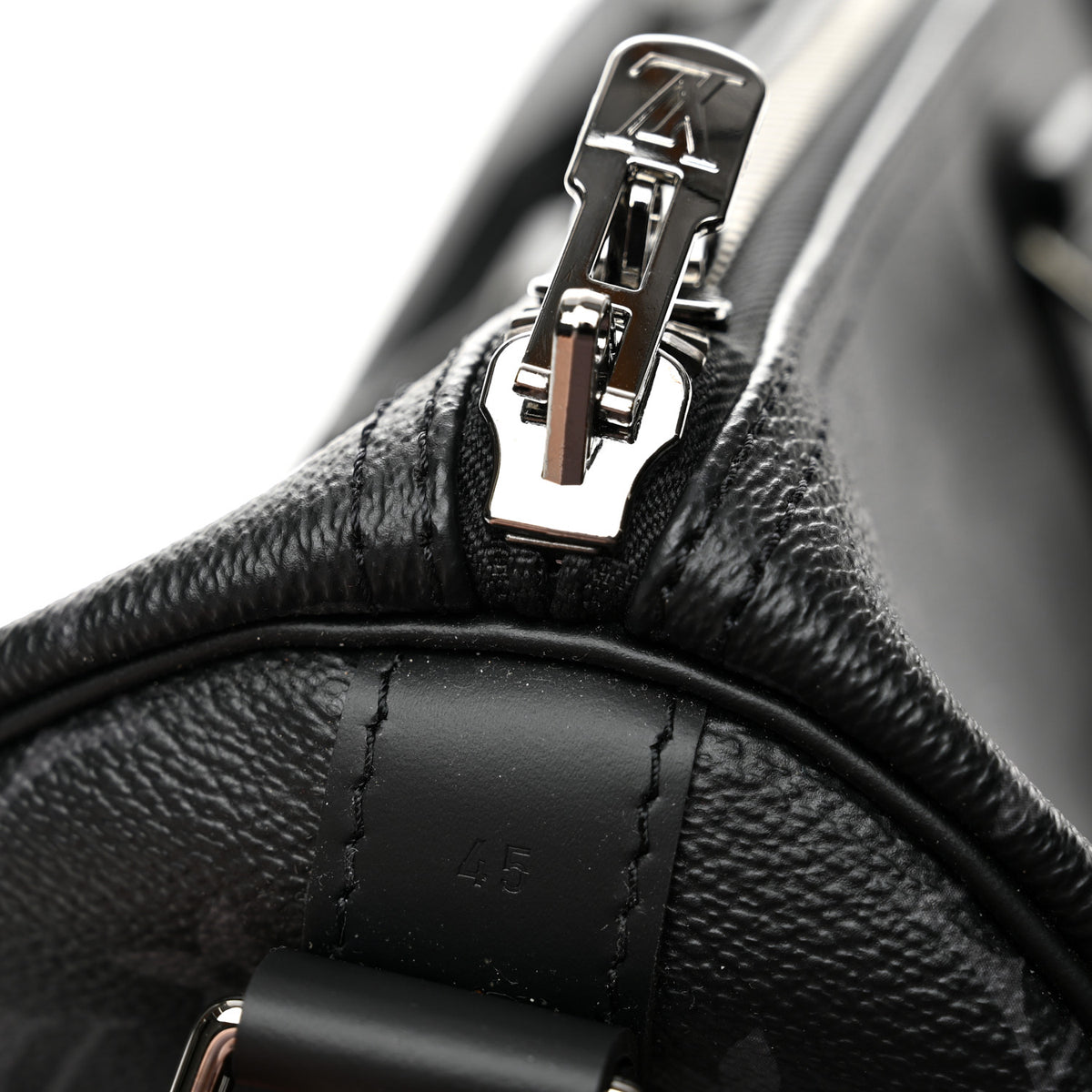 Louis Vuitton Monogram Eclipse Keepall Bandouliere 45 6 of 9