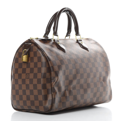 Louis Vuitton Damier Ebene Speedy 30 3 of 16