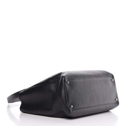 Chanel Deerskin Cerf Executive Shopper Tote Black 4 of 12