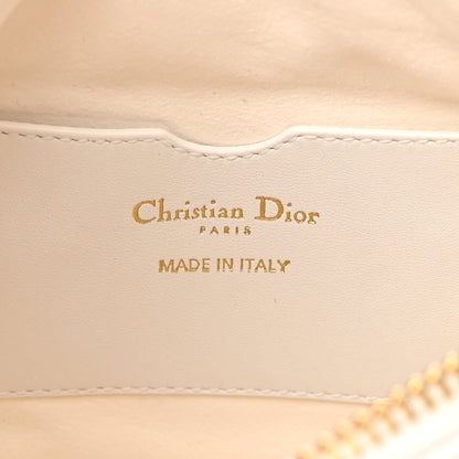Christian Dior Lambskin Cannage Small Dior Vibe Hobo Bag Latte 8 of 12
