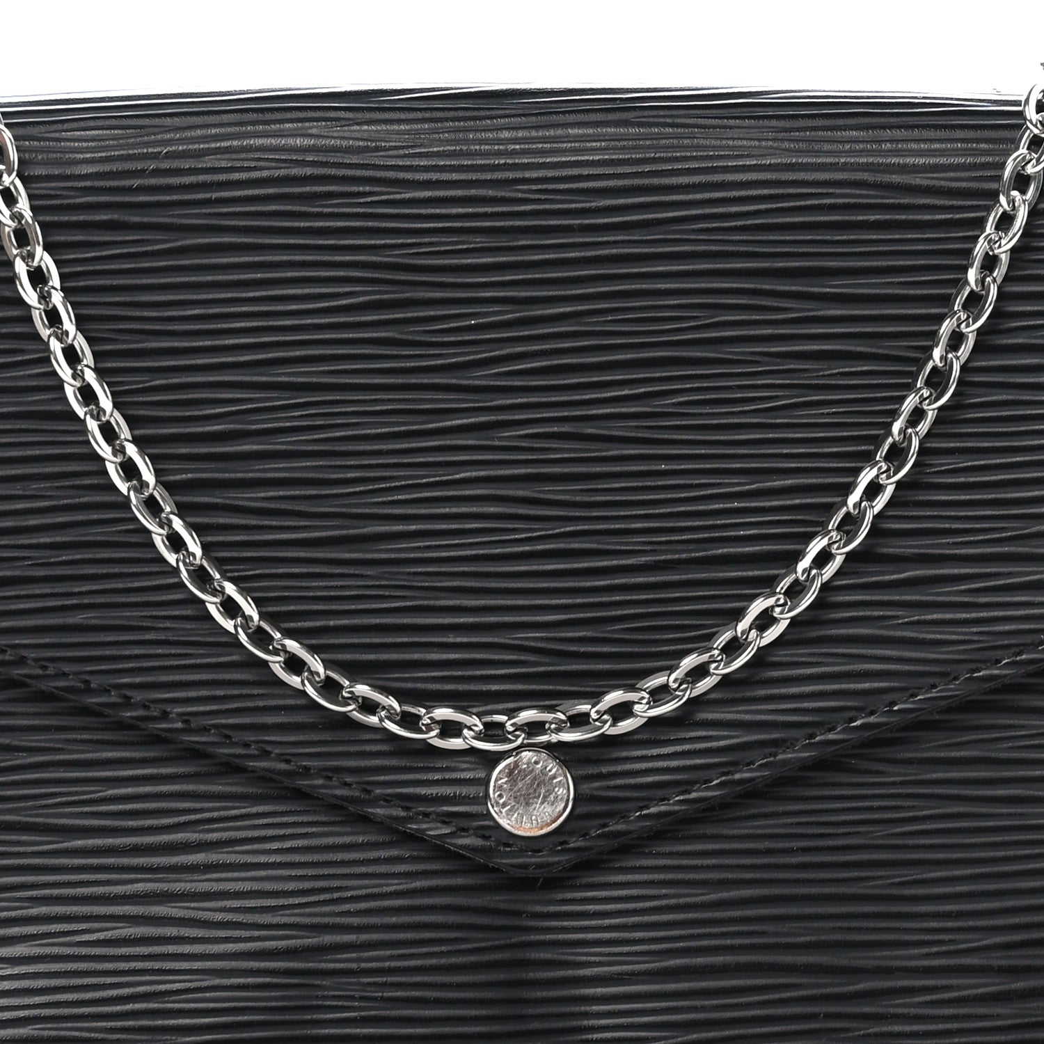 Louis Vuitton Epi Pochette Felicie Black 9 of 11