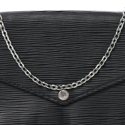 Louis Vuitton Epi Pochette Felicie Black 9 of 11