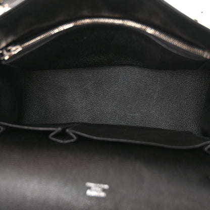 Hermes Taurillon Clemence Jypsiere 28 Black 5 of 11
