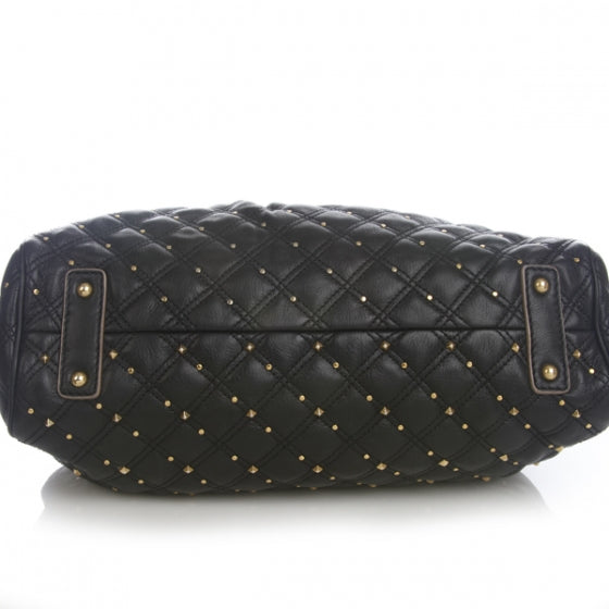 Marc Jacobs Quilted Leather Stardust Stam Black 3 of 11