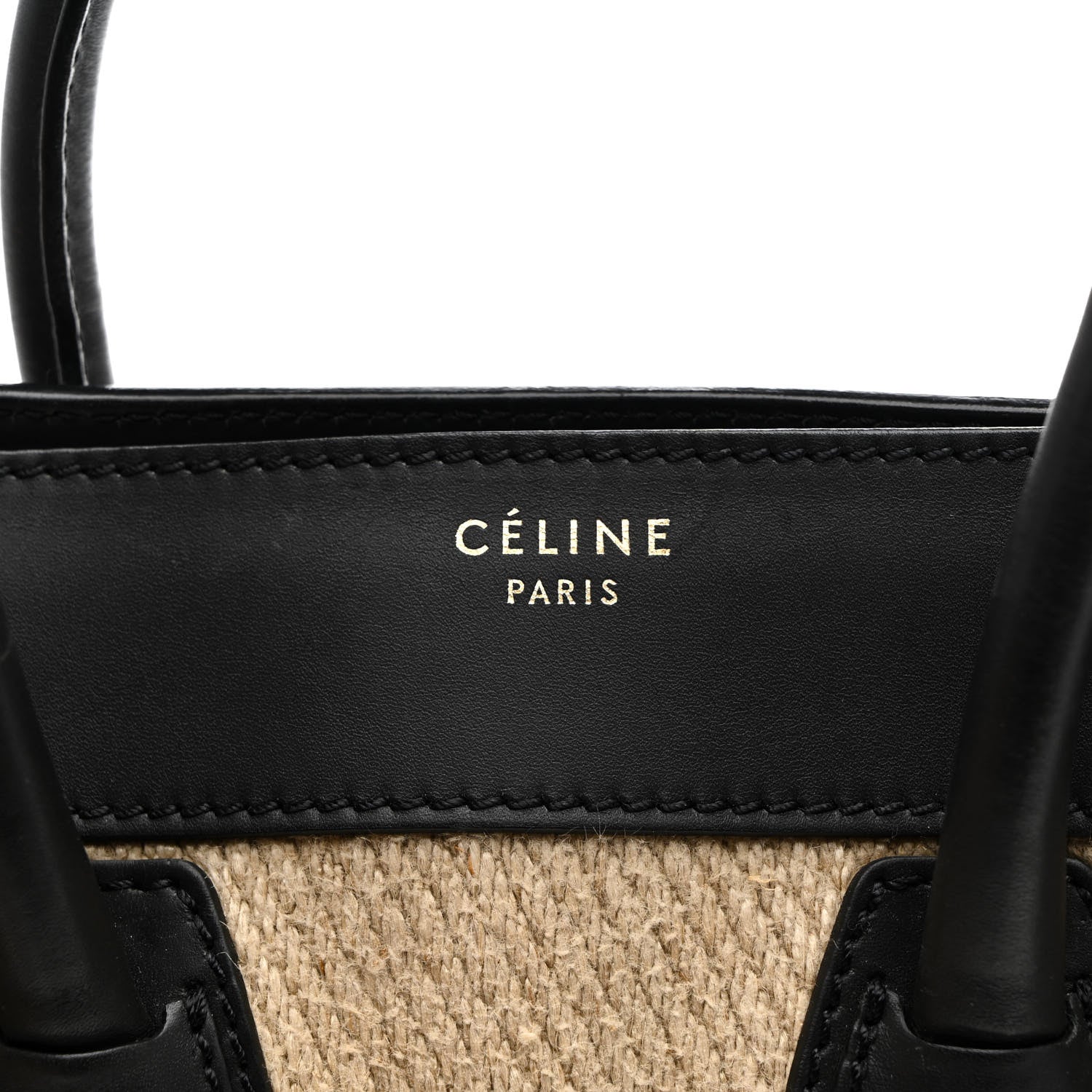 Celine Canvas Smooth Calfskin Micro Tri-Color Luggage Beige 7 of 16