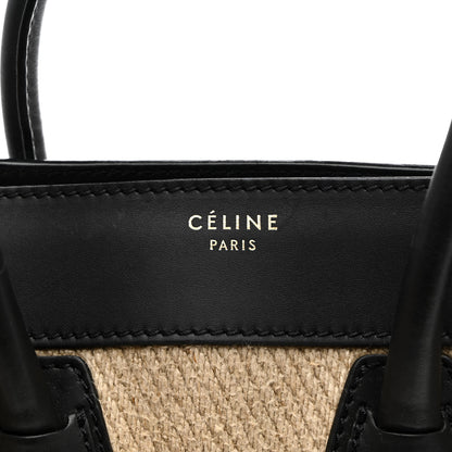 Celine Canvas Smooth Calfskin Micro Tri-Color Luggage Beige 7 of 16