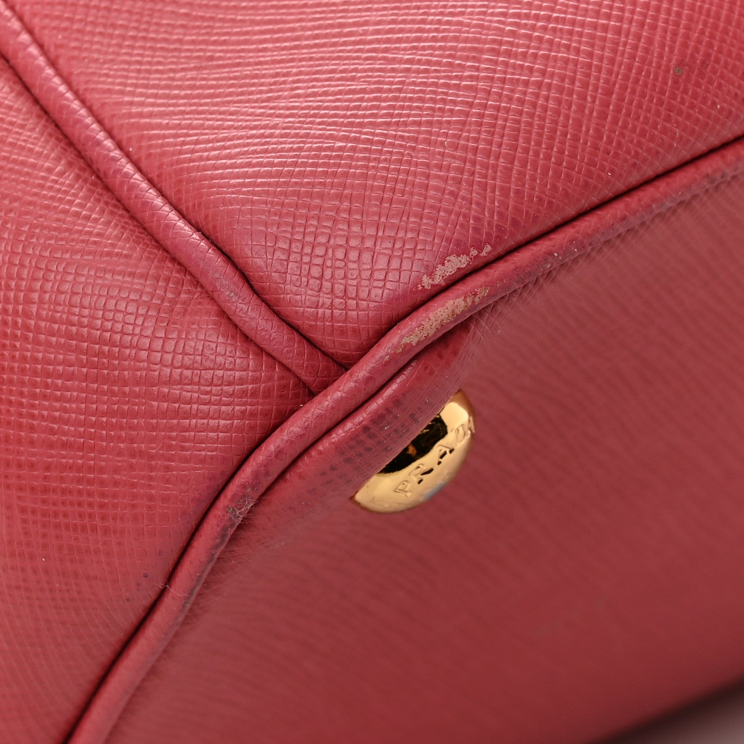 Prada Saffiano Medium Galleria Double Zip Tote Peonia 19 of 21