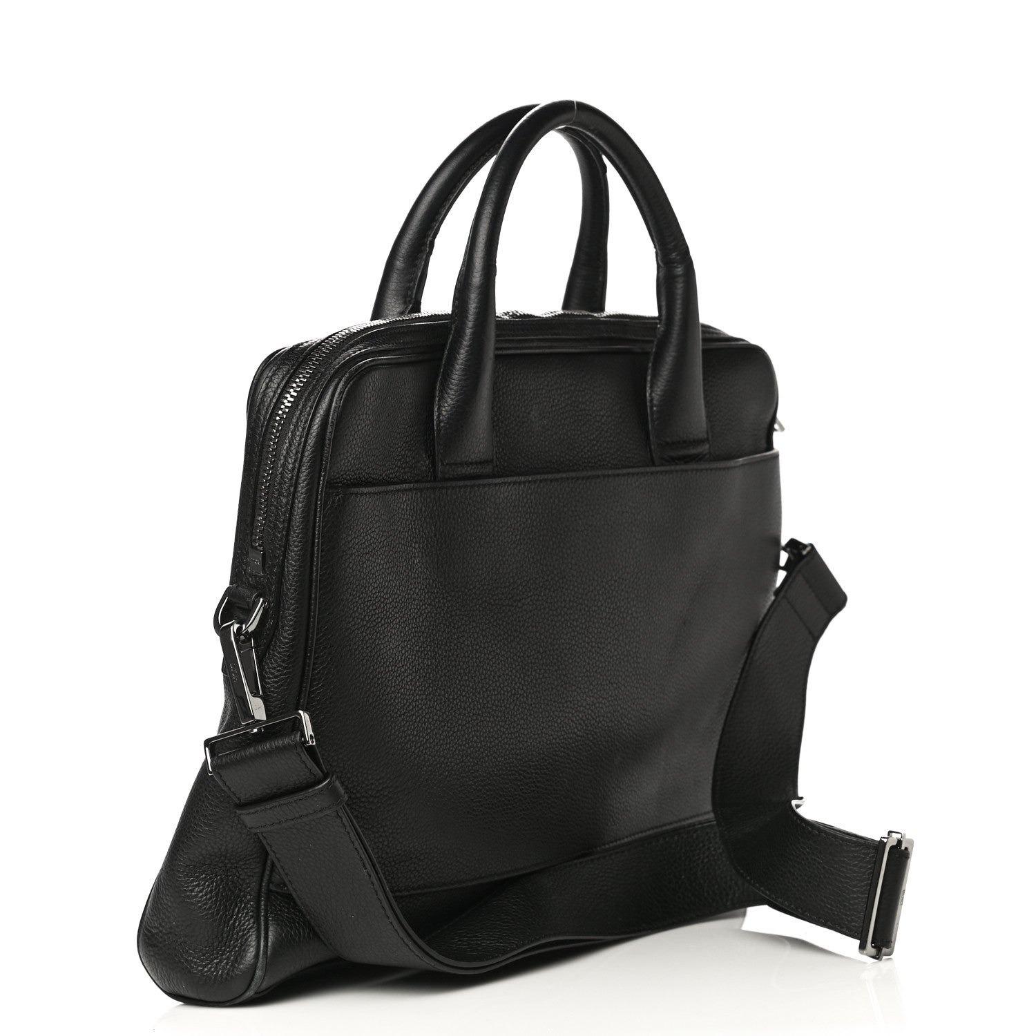 Christian Dior HOMME Calfskin Briefcase Black 2 of 32