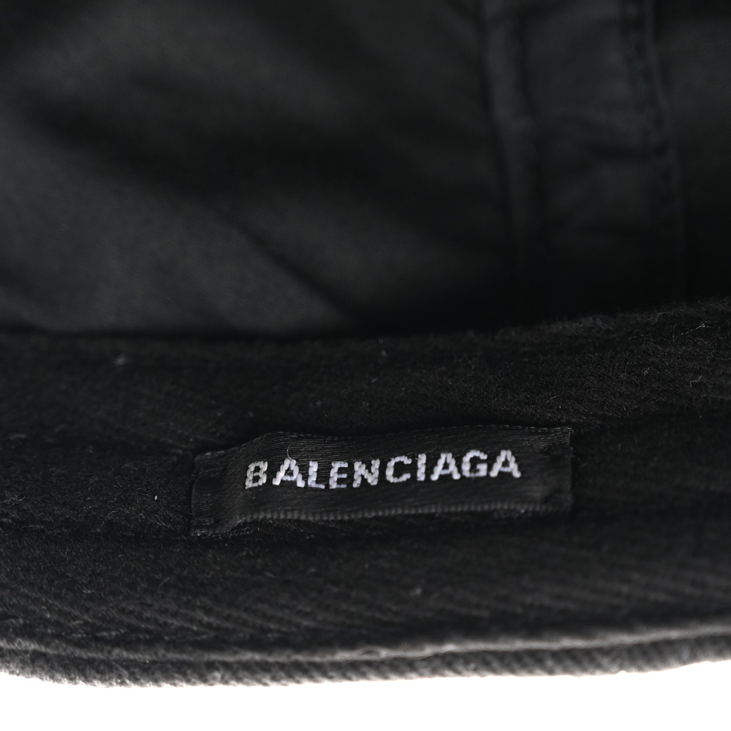 Cotton Cap Hat L  Black