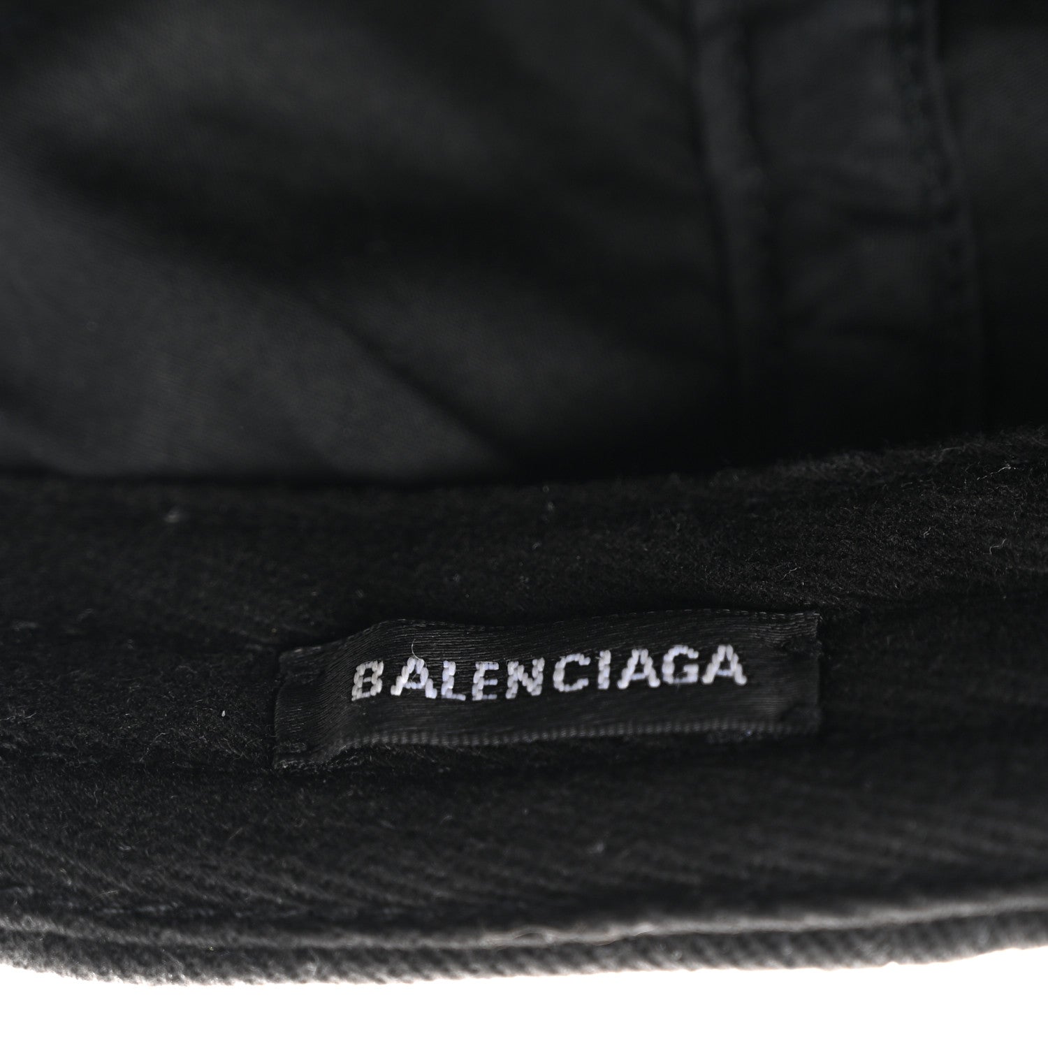 Balenciaga Cotton Cap Hat L  Black 8 of 8