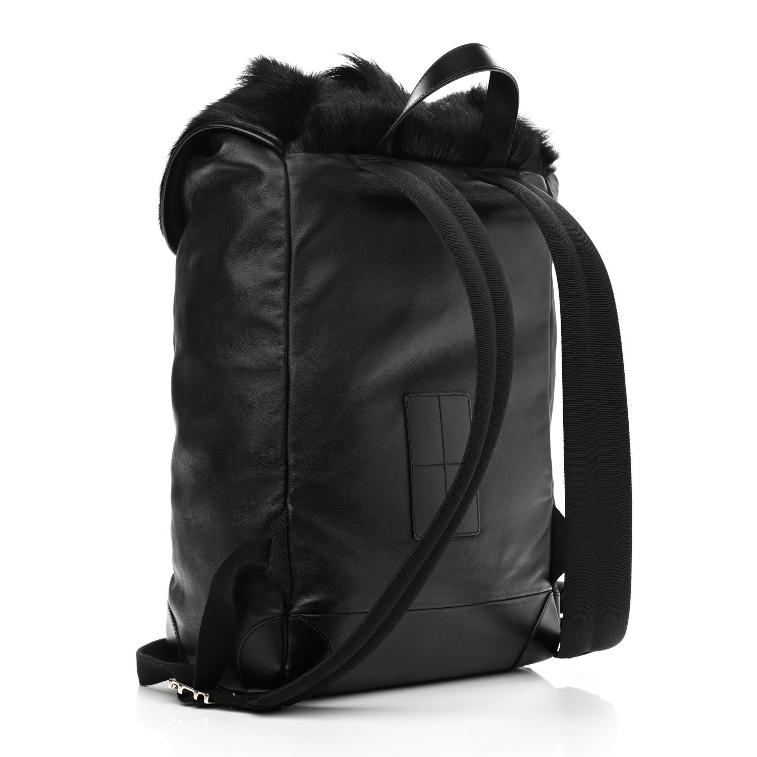 Givenchy Antelope Fur Calfskin Rider Backpack Black 3 of 11