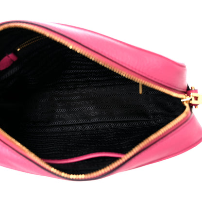 Prada Vitello Daino Camera Crossbody Peonia 5 of 11