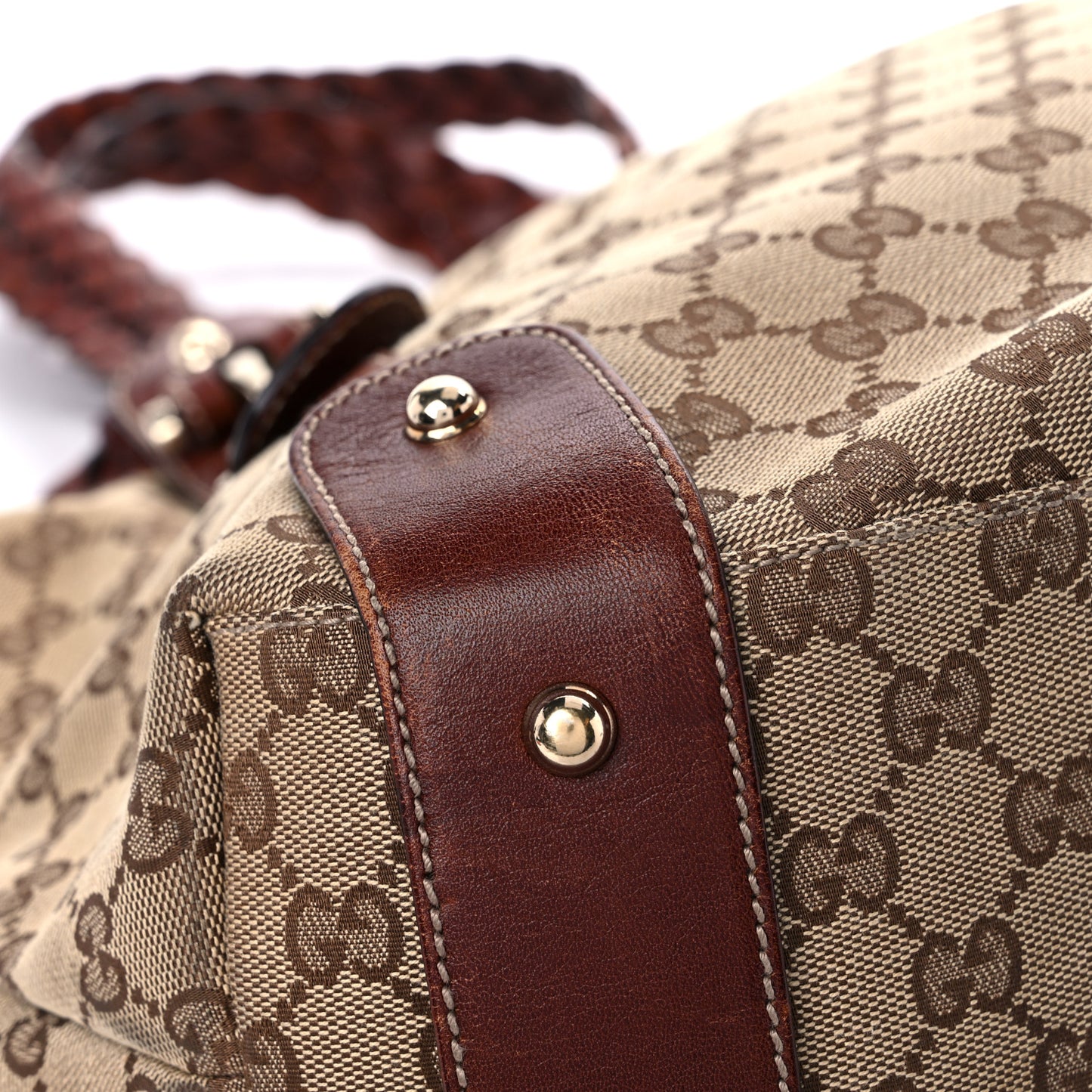 Monogram Medium Pelham Shoulder Bag Brown