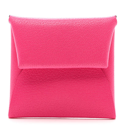 Hermes Chevre Chamkila Bastia Coin Purse Rose Pop 1 of 8
