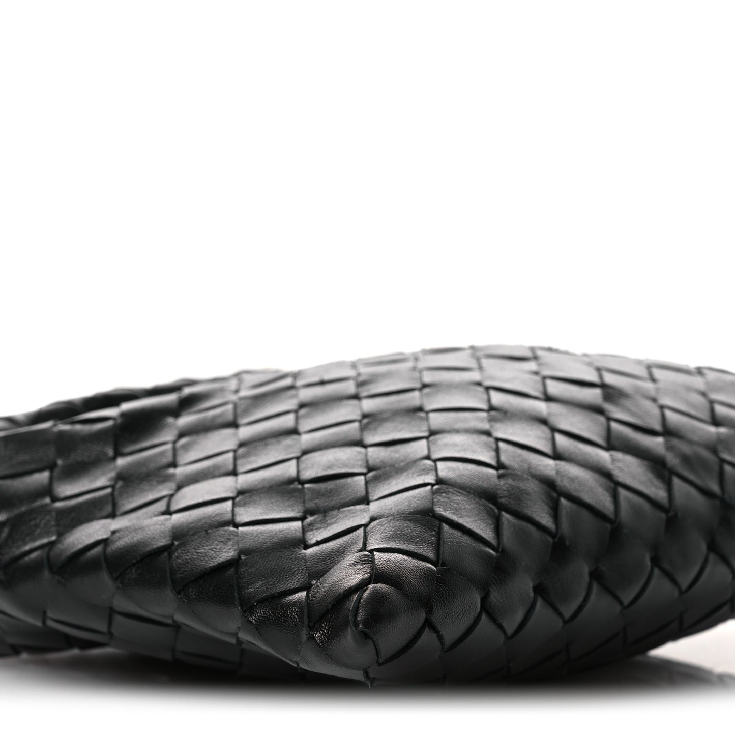 Calfskin Intrecciato Mini Hop Black