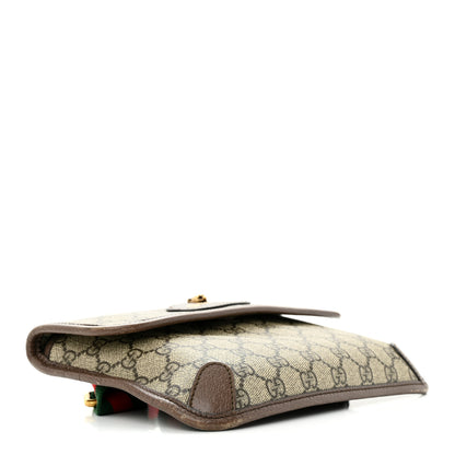 Gucci GG Supreme Monogram Neo Vintage Web Belt Bag Brown 4 of 16
