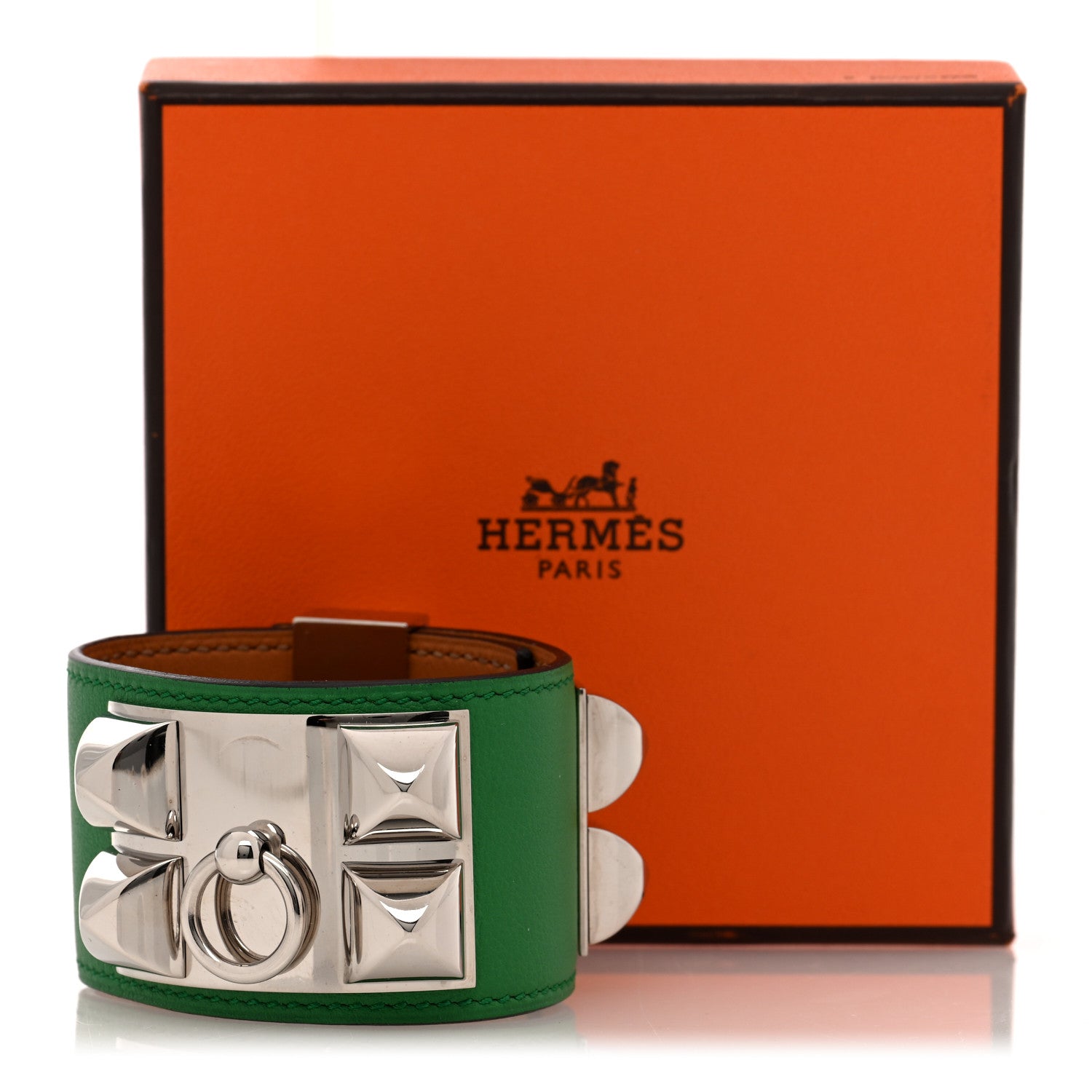 Hermes Swift Collier De Chien CDC Bracelet S Bambou 6 of 6