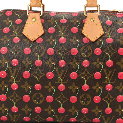 Louis Vuitton Monogram Cerises Speedy 25 8 of 12