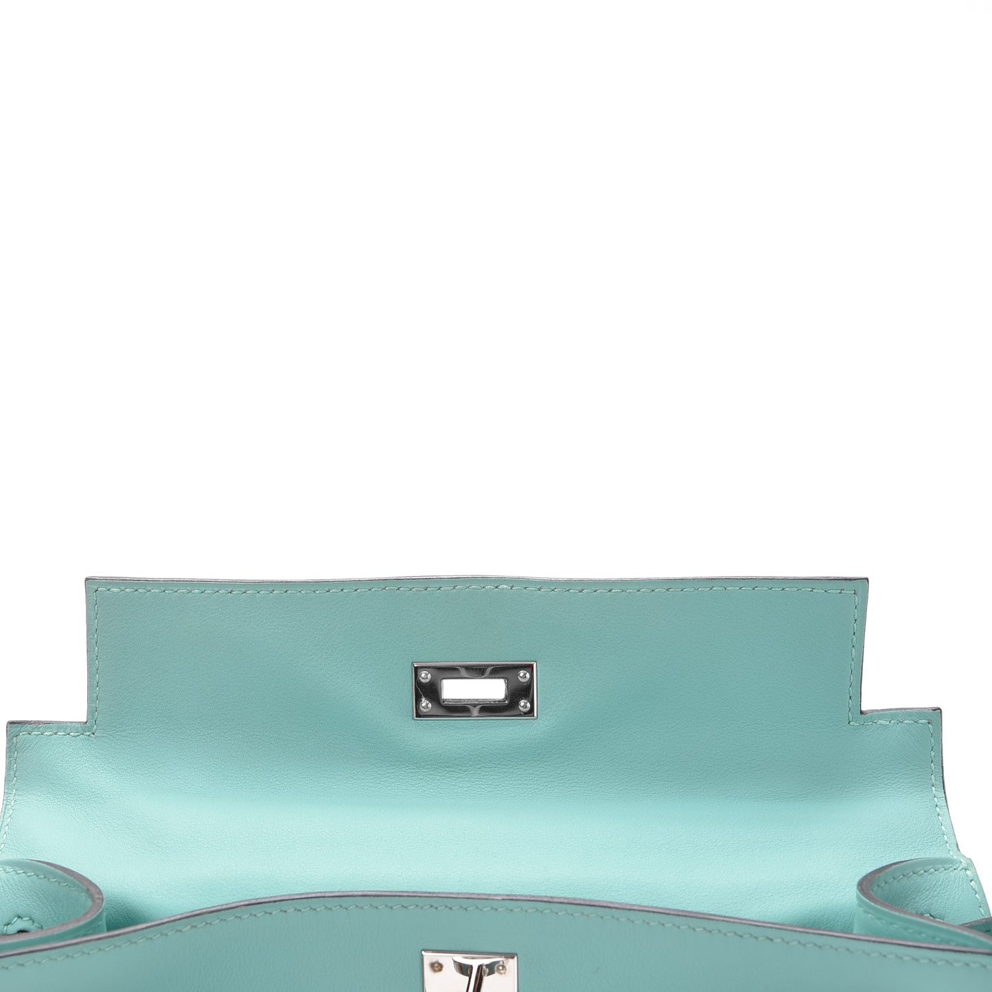 Swift Kelly Pochette Clutch Bleu Atoll